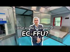 Интеграционный блок фильтра вентилятора с горизонтальным потоком FFU для настольного компьютера может быть установлен сбоку