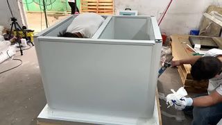 Процесс установки модели чистого помещения Ⅱ