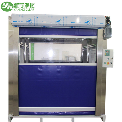 Комната CE/ISO/GMP HEPA Yaning чистая фильтрует ливень воздуха груза двери SUS304 шторки PVC