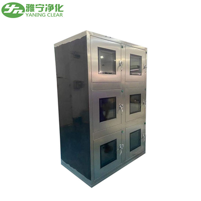 Окно 220v50hz Чистая комната проходит через коробку из нержавеющей стали