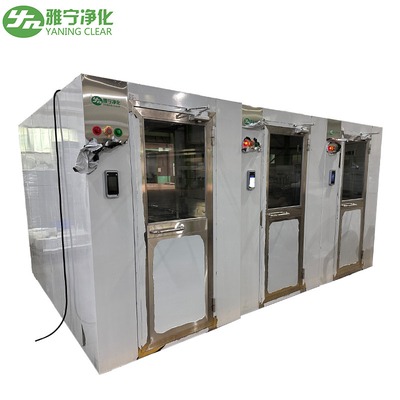 Блокировка душевой ISO14644 воздуха чистой комнаты YANING стандартная электрическая