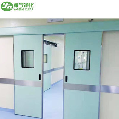 YANING Автоматический датчик вращения врачебной двери воздухонепроницаемая скользящая дверь больницы