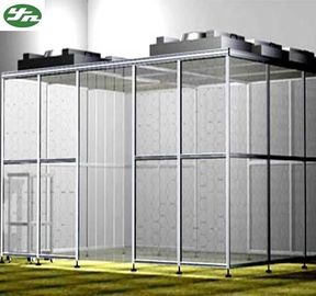 Будочка чистой комнаты GMP Hardwall модульная предусматривает установку для фармацевтической промышленности
