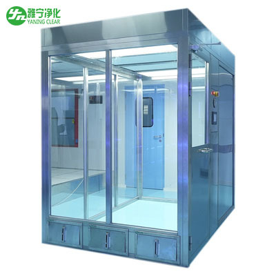 YANING ISO сертифицированный GMP Чистая комната из нержавеющей стали Ламинальный воздушный поток Чистый кабинет Новое оборудование для очистки воздуха