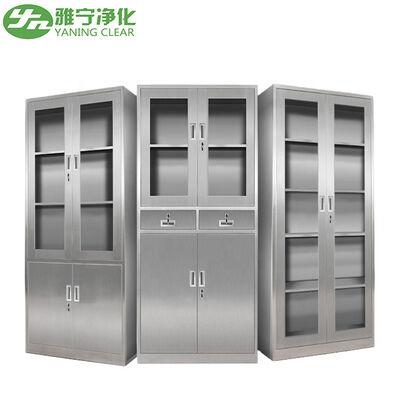 Специализированный медицинский шкаф из нержавеющей стали AISI 304 SS с легкой дезинфекцией для операционного зала и хранения хирургических средств