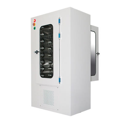 YANING настройки статической нержавеющей стали чистой комнаты перекрытие через окно перехода воздушный душ пропускной коробки для больницы чистой комнаты